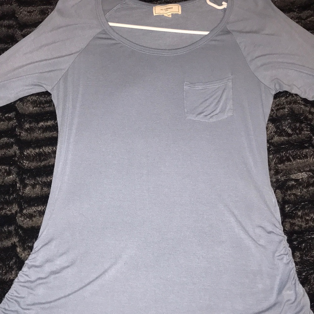 Half sleeve top with shirt pocket